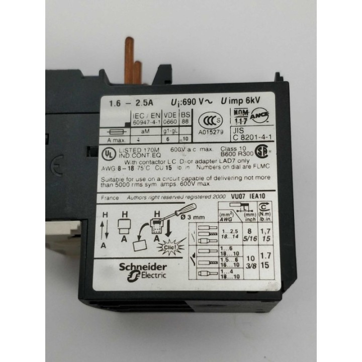 TELEMECANIQUE LRD 07 TELEMECANIQUE LRD 07