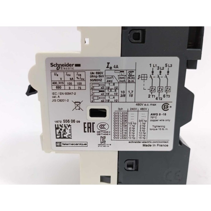 Schneider Electric GV2-LE084A Schneider Electric GV2-LE084A