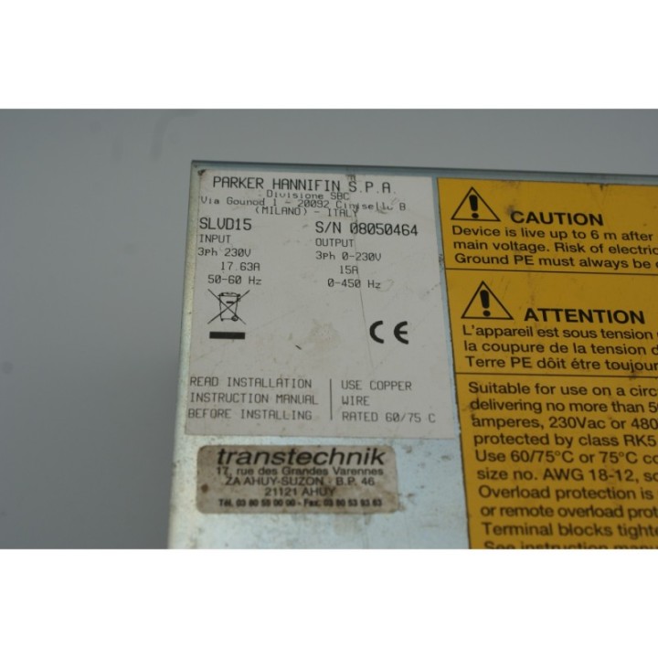 PARKER Parker SLVD15 PARKER Parker SLVD15