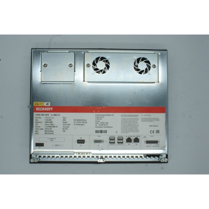 BECKHOFF BECKOFF CP6201-0001-0070 BECKHOFF BECKOFF CP6201-0001-0070