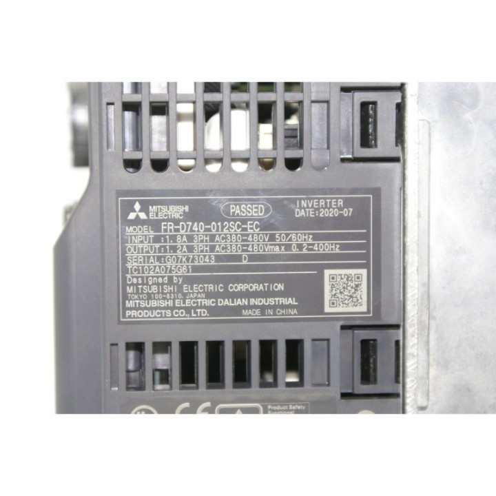 MITSUBISHI ELECTRIC  MITSUBISHI ELECTRIC FR-D740-012SC-EC