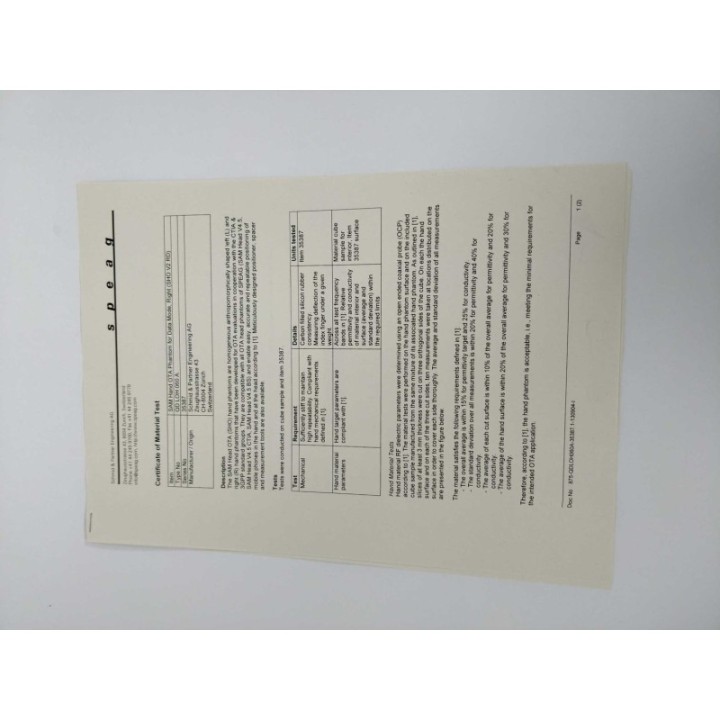 Schmid & Partner Engineering SHO V2RD & SHO V2LD