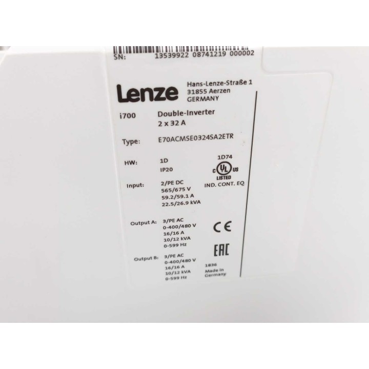 LENZE E70ACMSE0324SA2ETR