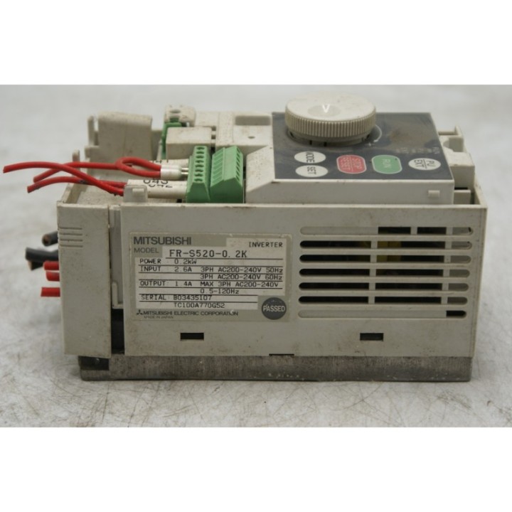 MITSUBISHI ELECTRIC  MITSUBISHI INVERTER FR-S520-0. 2K