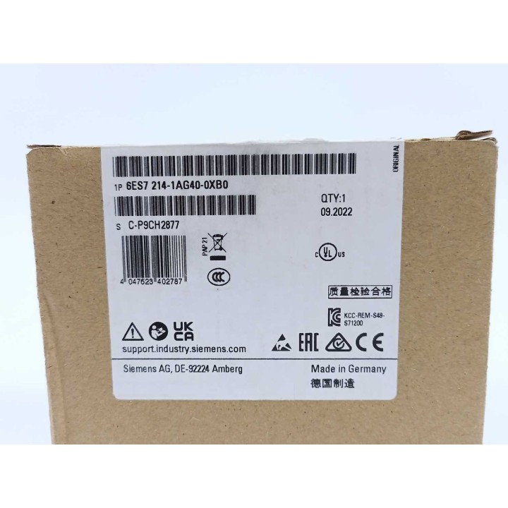 Siemens 6ES7214-1AG40-0XB0