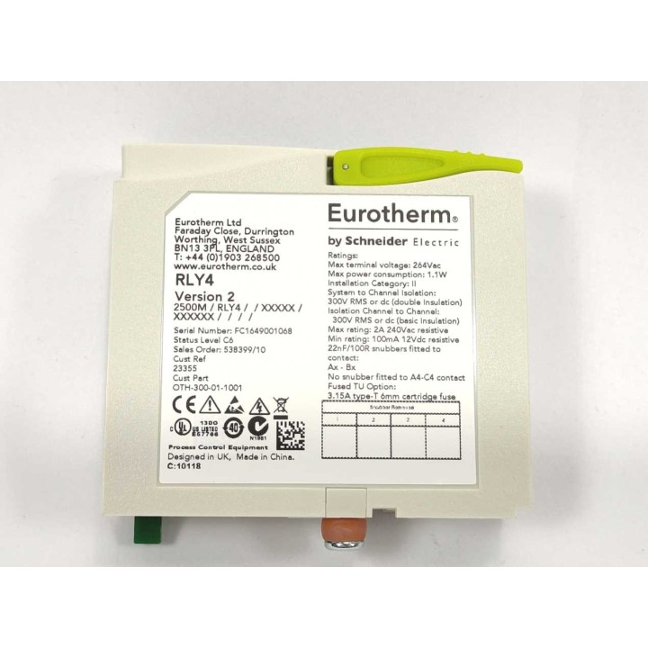 Eurotherm   Schneider Electric 2500M RLY4