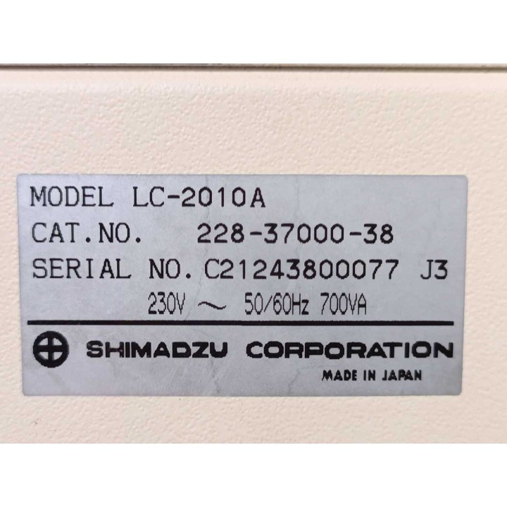 Shimadzu LC-2010A