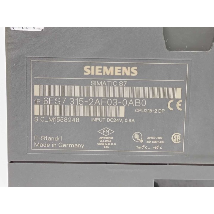 Siemens 6ES7315-2AF03-0AB0