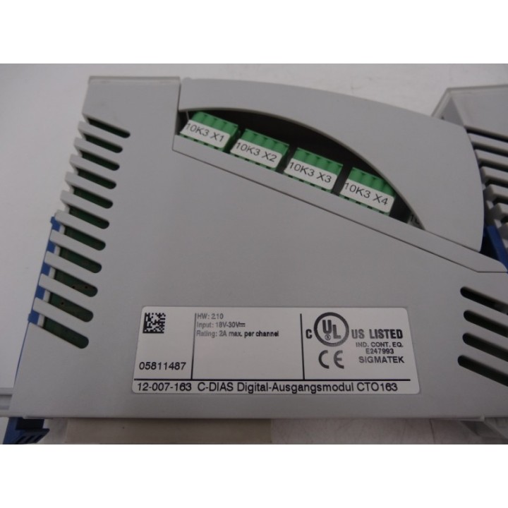 Sigmatek Sigmatek CTO163 C-DIAS (1 szt.) Sigmatek Sigmatek CTO163 C-DIAS (1 szt.)