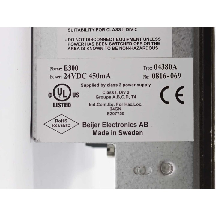 BEIJER ELECTRONICS E300