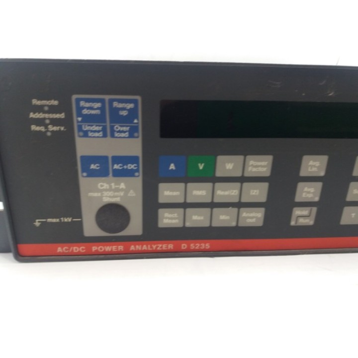Agilent Technologies  NORMA Power Analyzer D 5235
