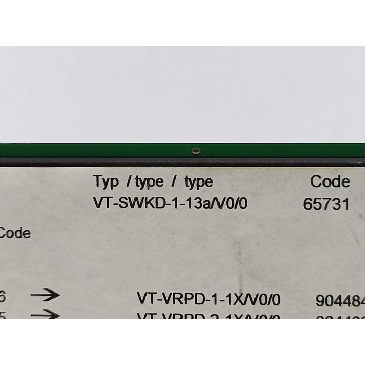 Mannesmann Rexroth VT-SWKD-1-13a V0 0 65731