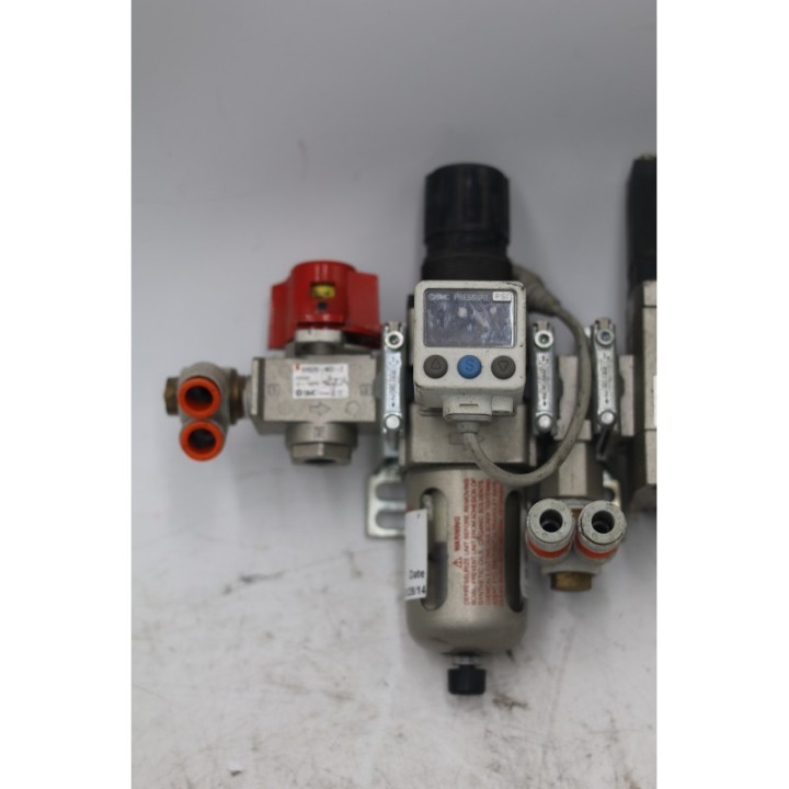 SMC Zestaw SMC AW20-N02-CZ + AV2000-N02-5DZ + VHS20-N02-Z + ISE40A-N01-Y-P