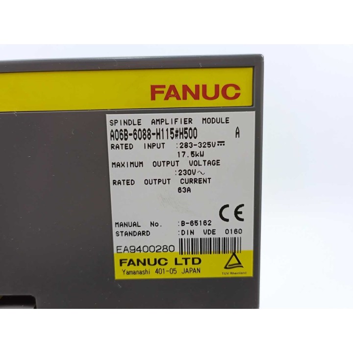 Fanuc A06B-6088-H115 H500