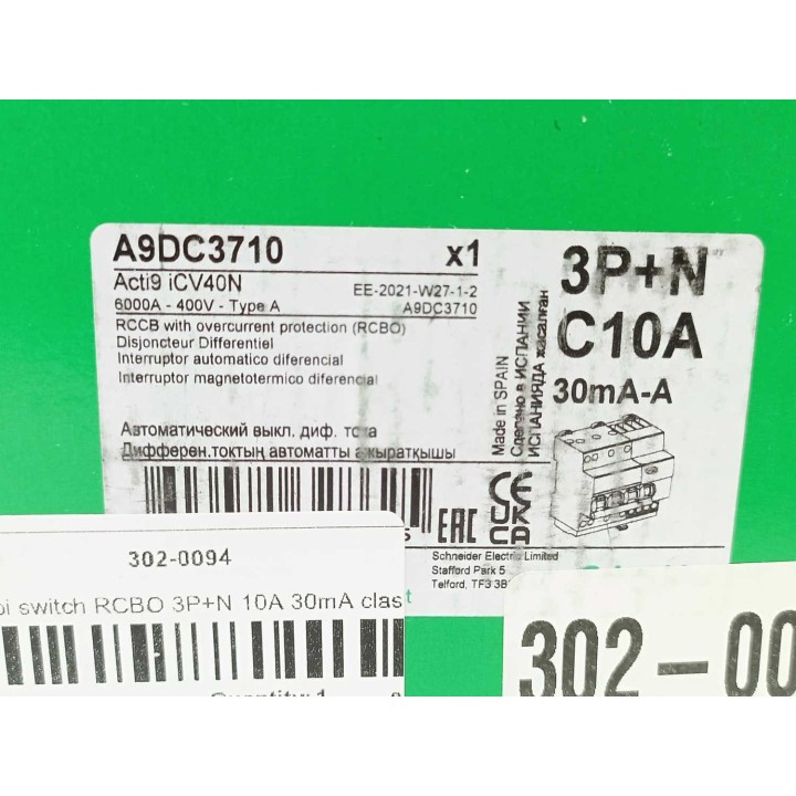 Schneider Electric A9DC3710