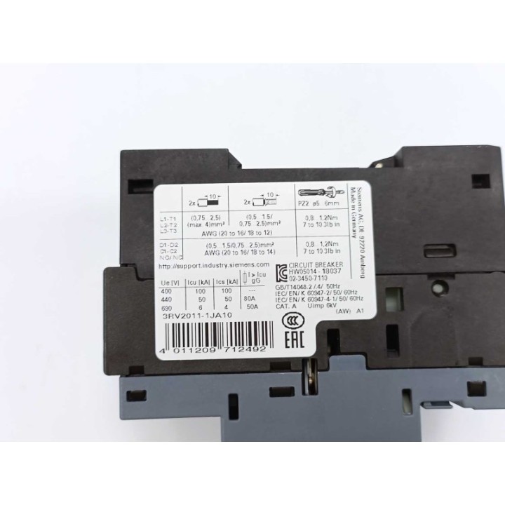Siemens 3RV2011-1JA10 Siemens 3RV2011-1JA10