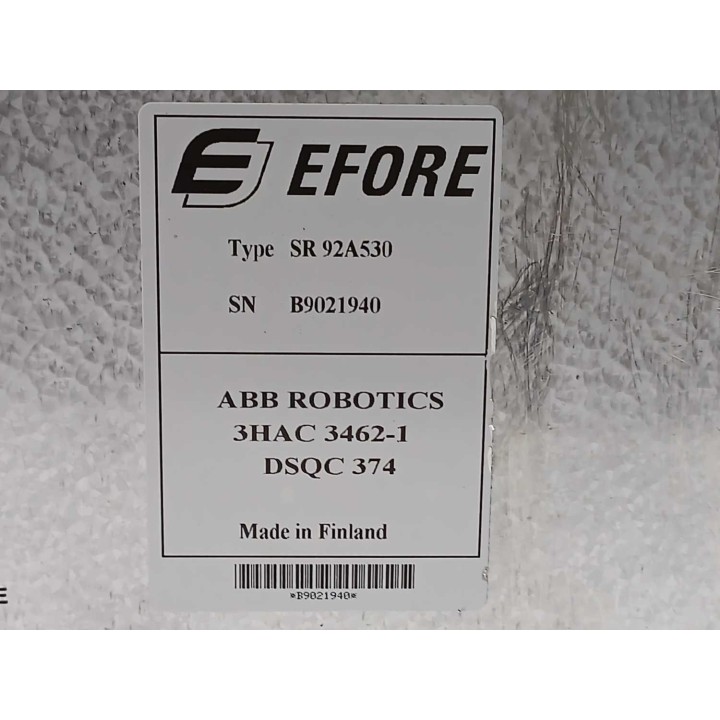 ABB ROBOTICS 3HAC 3462-1