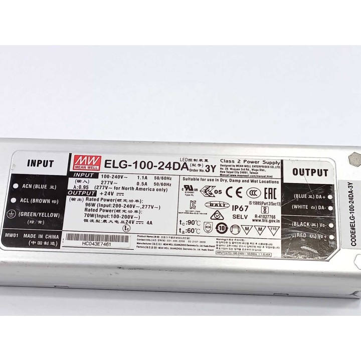 Mean Well ELG-100-24DA-3Y