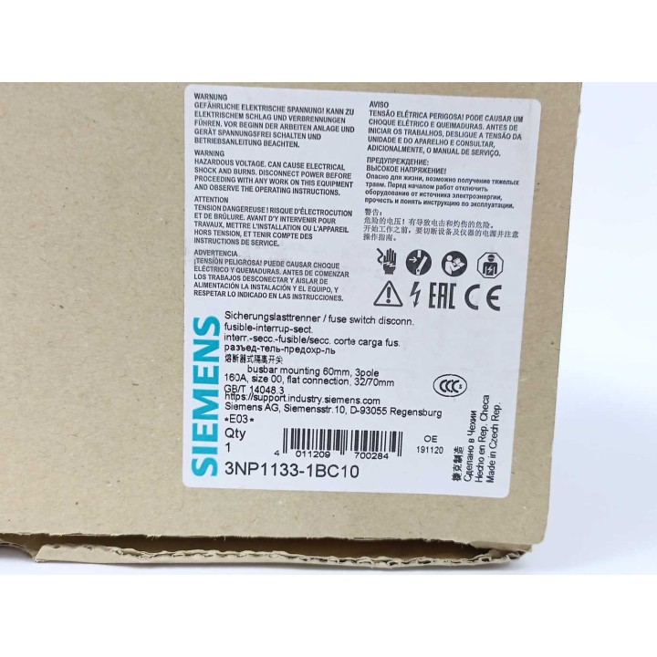 Siemens 3NP1133-1BC10