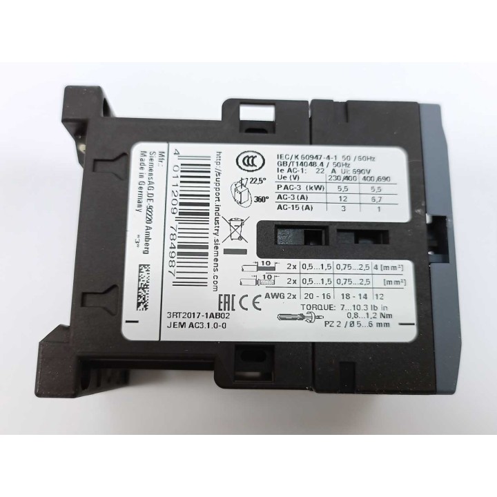 Siemens 3RT2017-1AB02