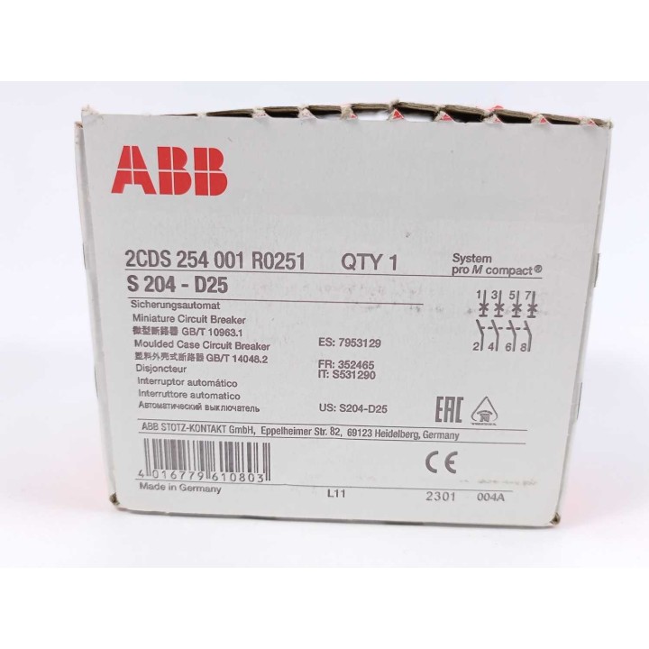 ABB 2CDS254001R0251