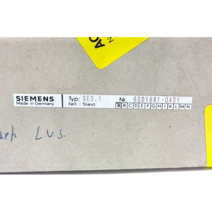 Siemens 6DD1681-0AD1