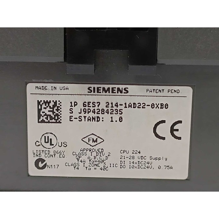 Siemens 6ES7214-1AD22-0XB0
