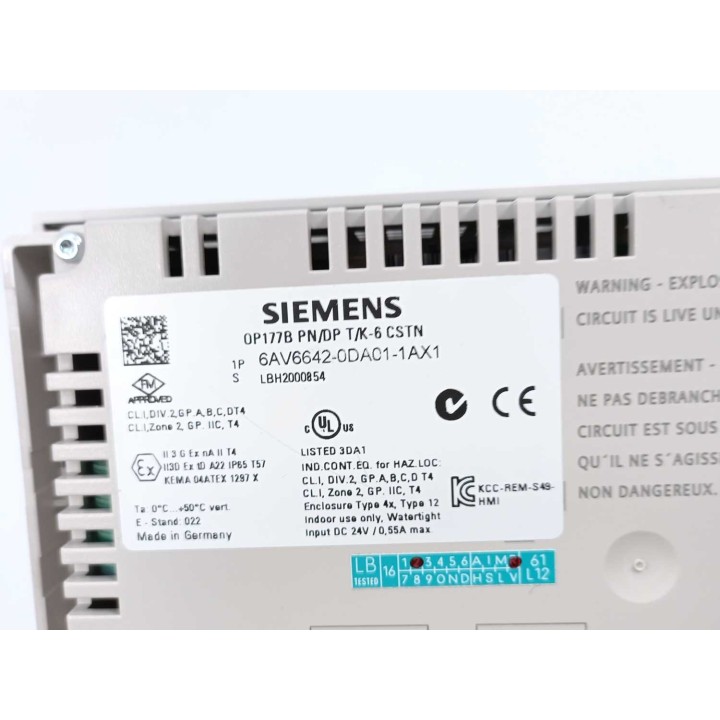 Siemens 6AV6642-0DA01-1AX1