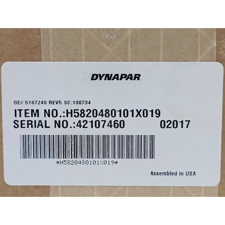 Dynapar H5820480101X019