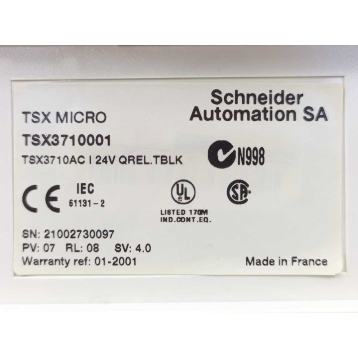 TELEMECANIQUE TSX3710001