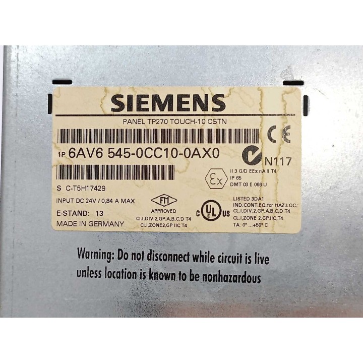 Siemens 6AV6545-0CC10-0AX0
