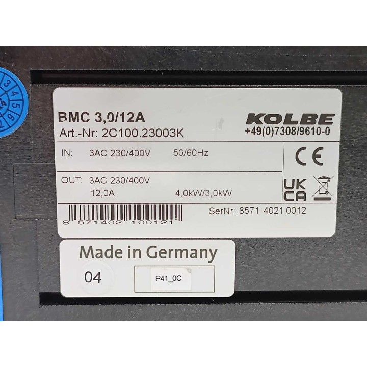 Kolbe Foodtec 2C100.23003K