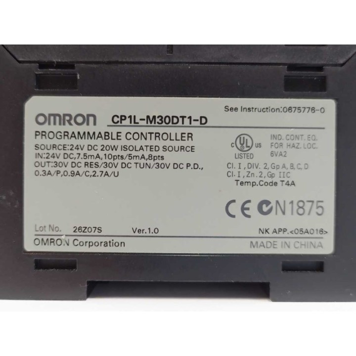 OMRON CP1L-M30DT1-D