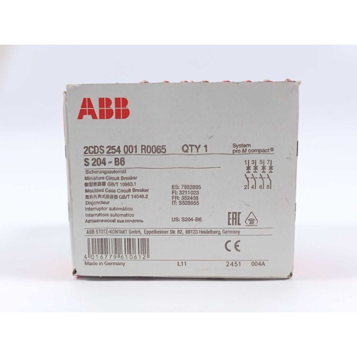 ABB 2CDS254001R0065