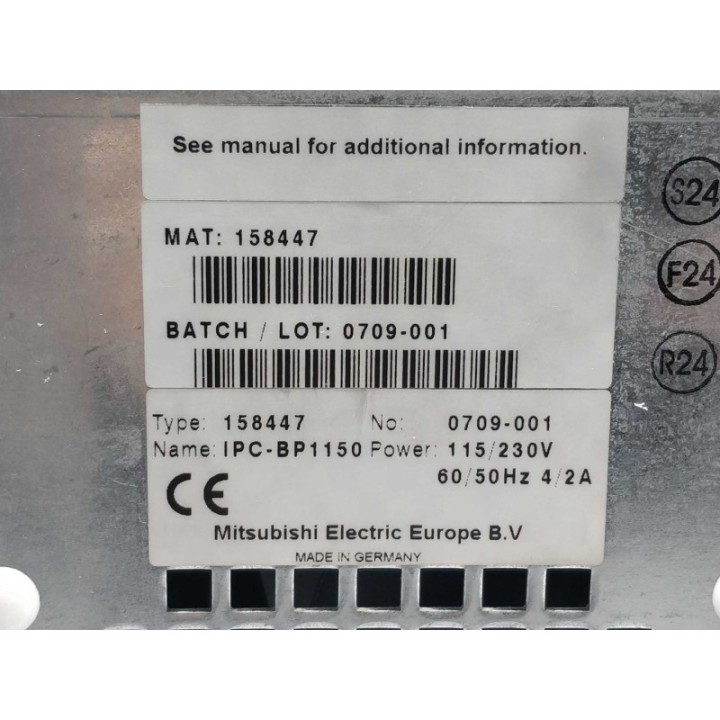 Mitsubishi 158447 IPC-BP1150