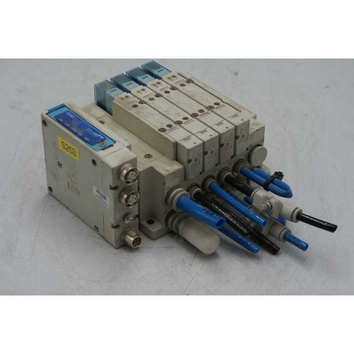 SMC SMC BANK OF 4 SY5400-5UI EX260-SDN1 SS5Y5-10-26520FX