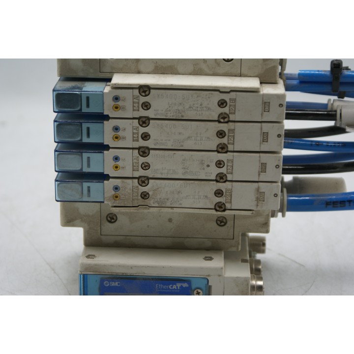 SMC SMC BANK OF 4 SY5400-5UI EX260-SDN1 SS5Y5-10-26520FX