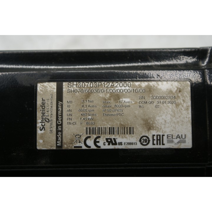 SCHNEIDER ELECTRIC  SCHNEIDER ELECTRIC SH30703P12A2000