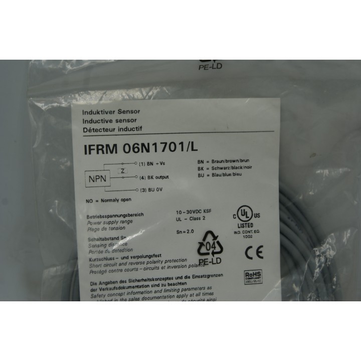 Baumer BAUMER IFRM 06N1701/L Inductive sensor