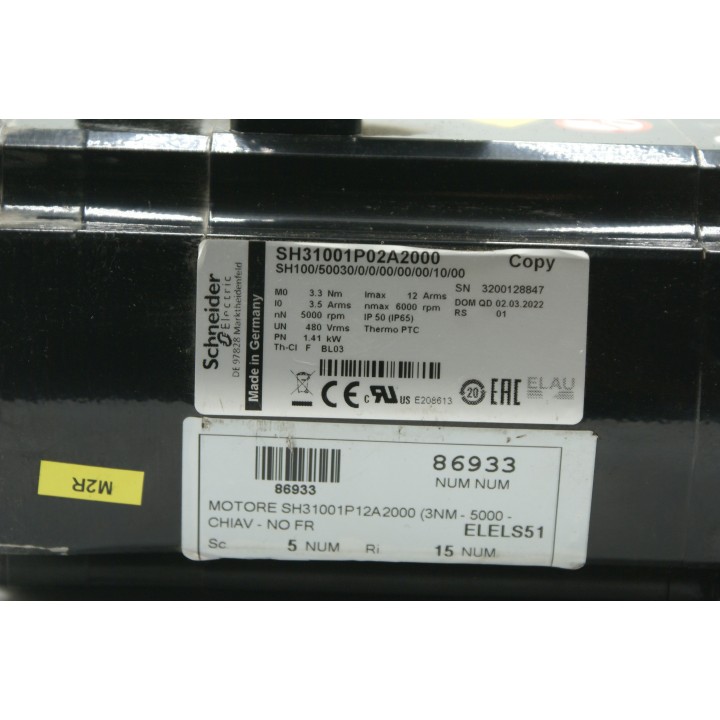 SCHNEIDER ELECTRIC  SCHNEIDER ELECTRIC SH31001P02A2000