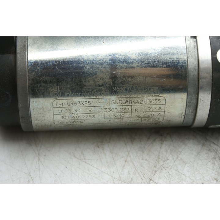 DUNKERMOTOREN DUNKERMOTOREN SERVO GR63X25