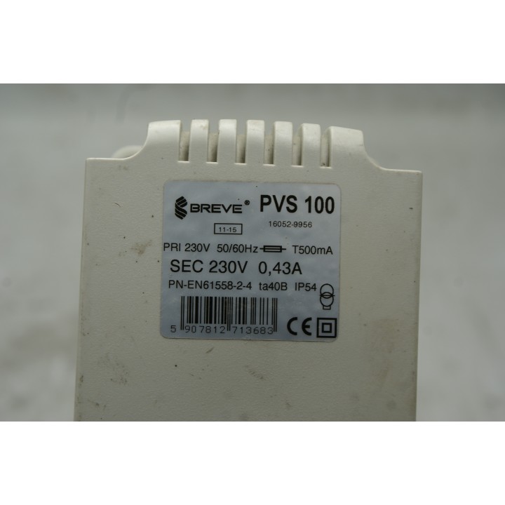 BREVE BREVE PVS100 PN-EN61558-2-4