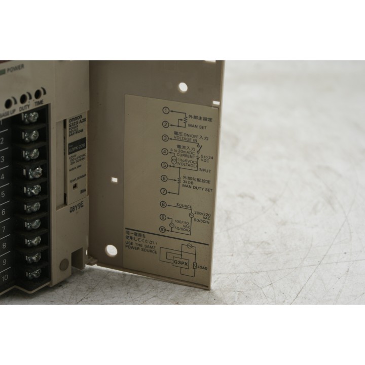 Omron OMRON G3PX-220EUN Power Controller