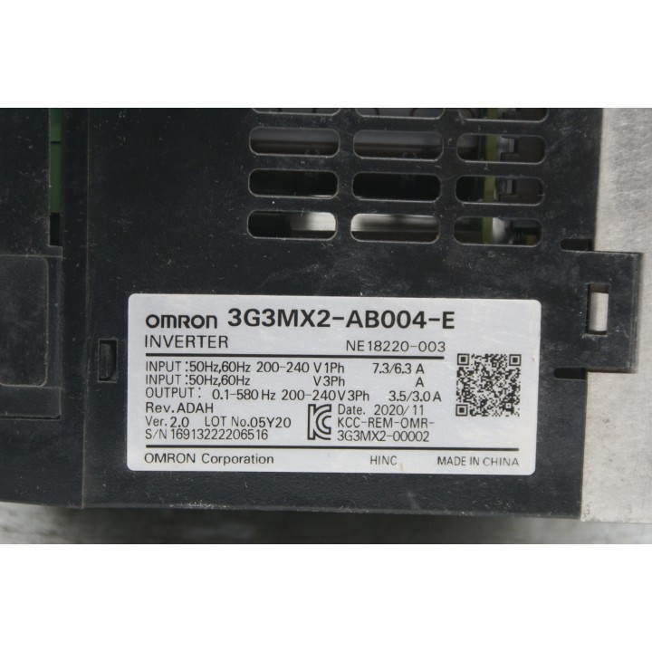Omron OMRON INVERTER 3G3MX2-AB004-E