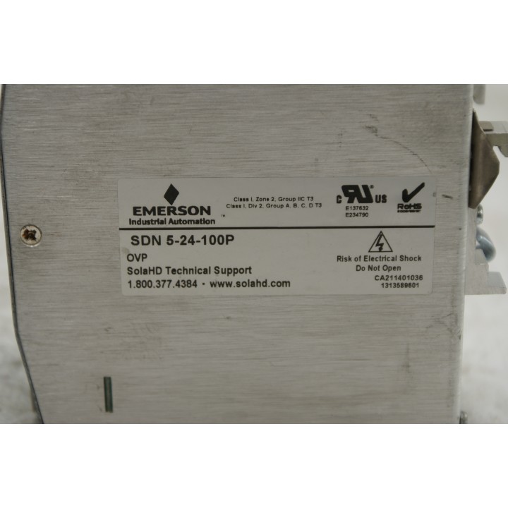 Emerson Emerson SDN 5-24-100P Power Supply
