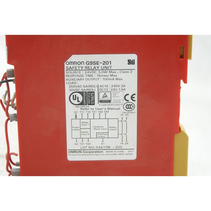 Omron OMRON Sti G9SE-201