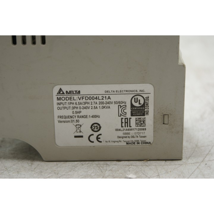Delta DELTA INVERTER VFD004L21A