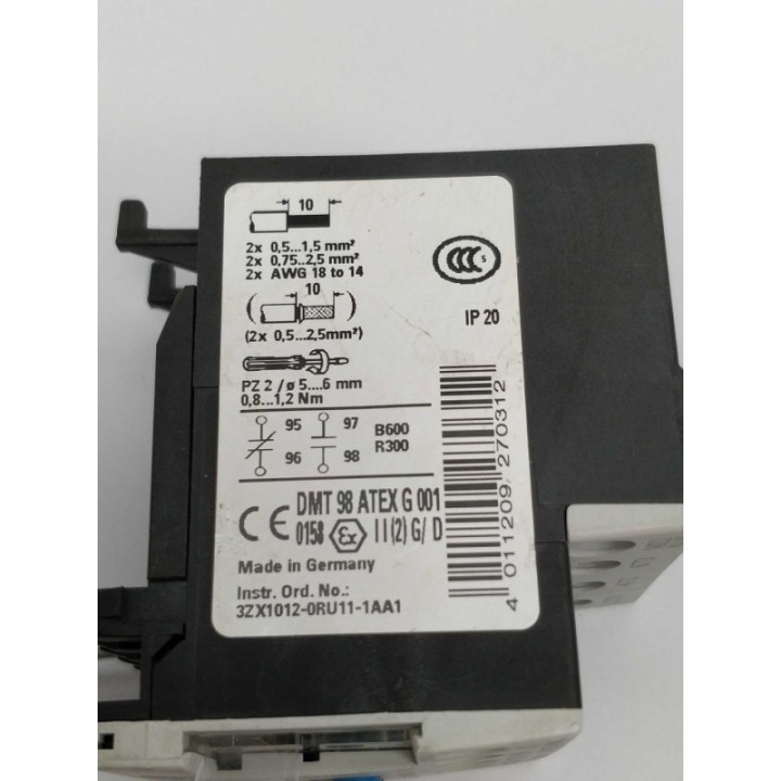 SIEMENS 3RU1116-0KB0