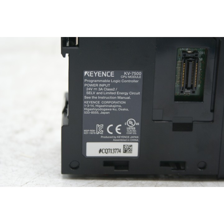 KEYENCE KEYENCE CORPORATION CPU MODULE KV-7500