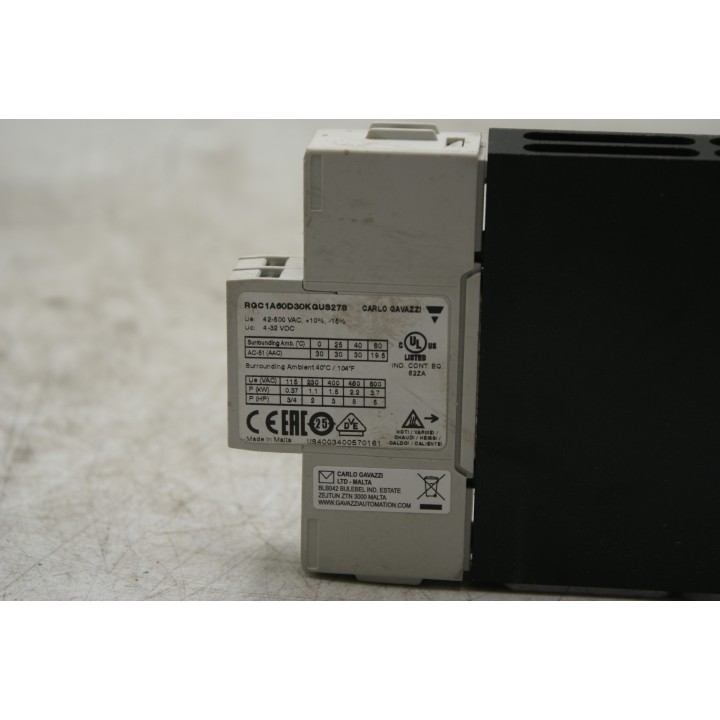 CARLO GAVAZZI CARLO GAVAZZI RQC1A60D30KGUS278